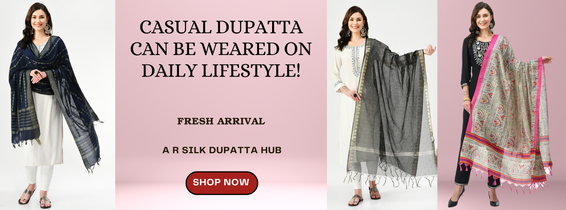 casual dupatta can be weared in daily lifestyle